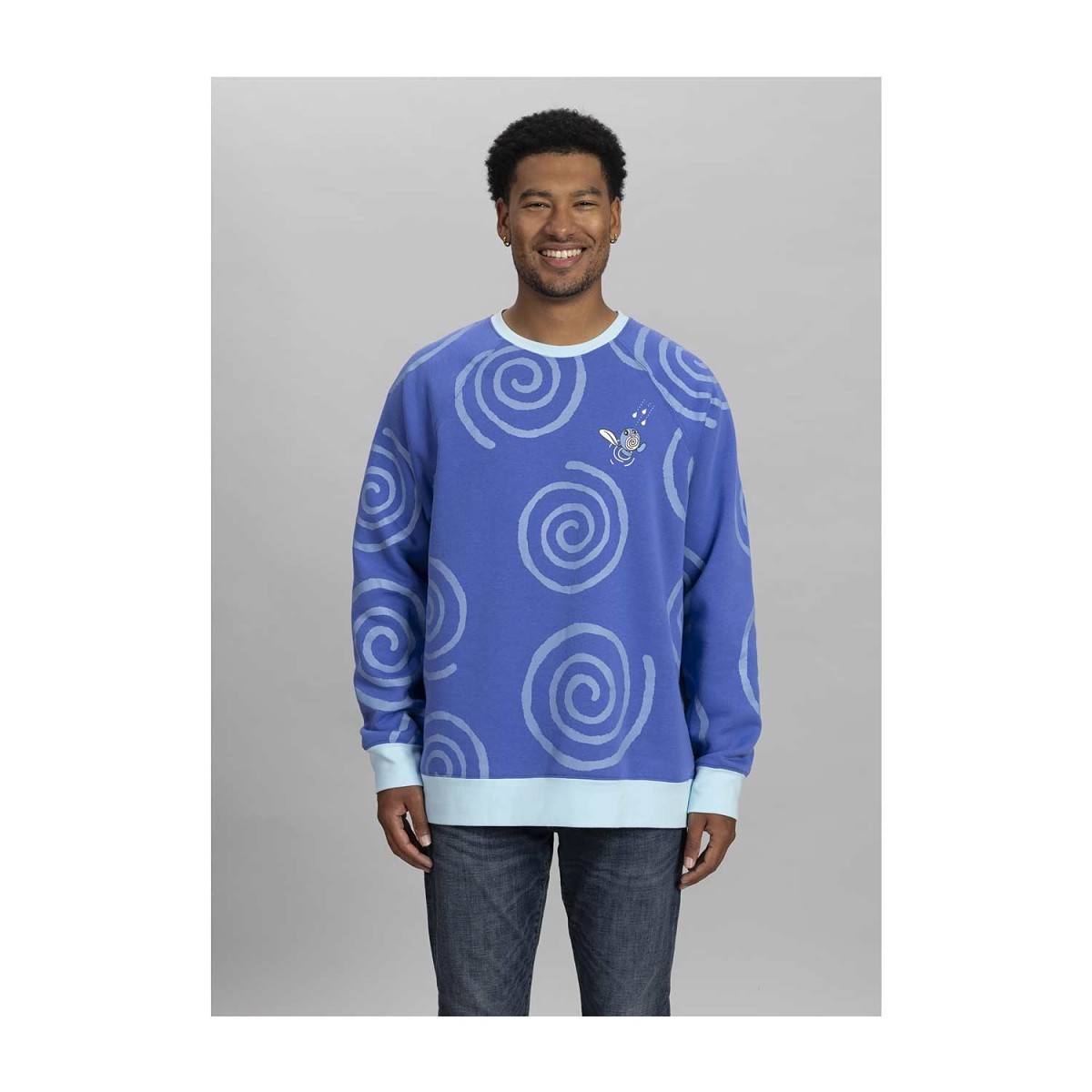 BRIEFING　POKETABLE WIND CREWNECK Soft Fleece Adult Sweatshirt with Side Pockets & 