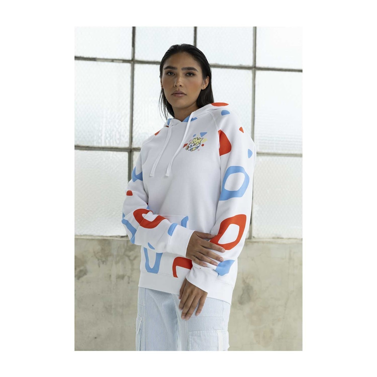 Togepi White Pullover Hoodie - Adult | Pokémon Center Official Site