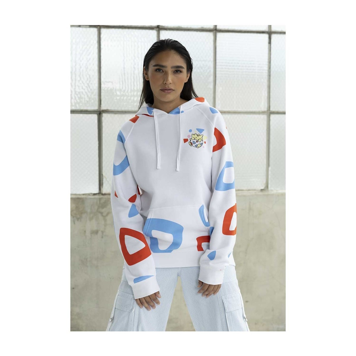 Togepi White Pullover Hoodie - Adult | Pokémon Center Official Site