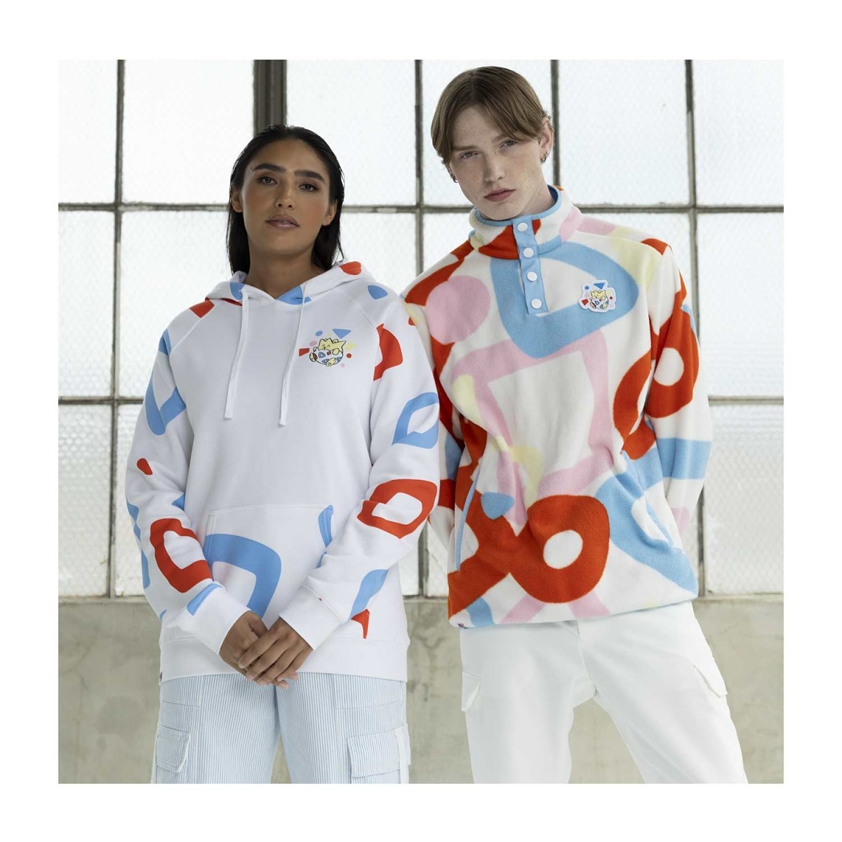 Togepi White Pullover Hoodie - Adult | Pokmon Center Official Site Togepi White Pullover Hoodie - Adult | Pokmon Center Official Site
