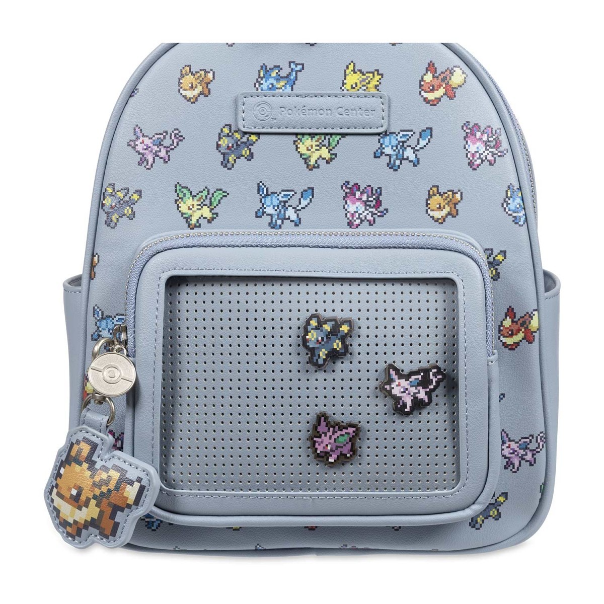 Eevee Evolutions Pokémon Pixel Pin Collector Mini Backpack