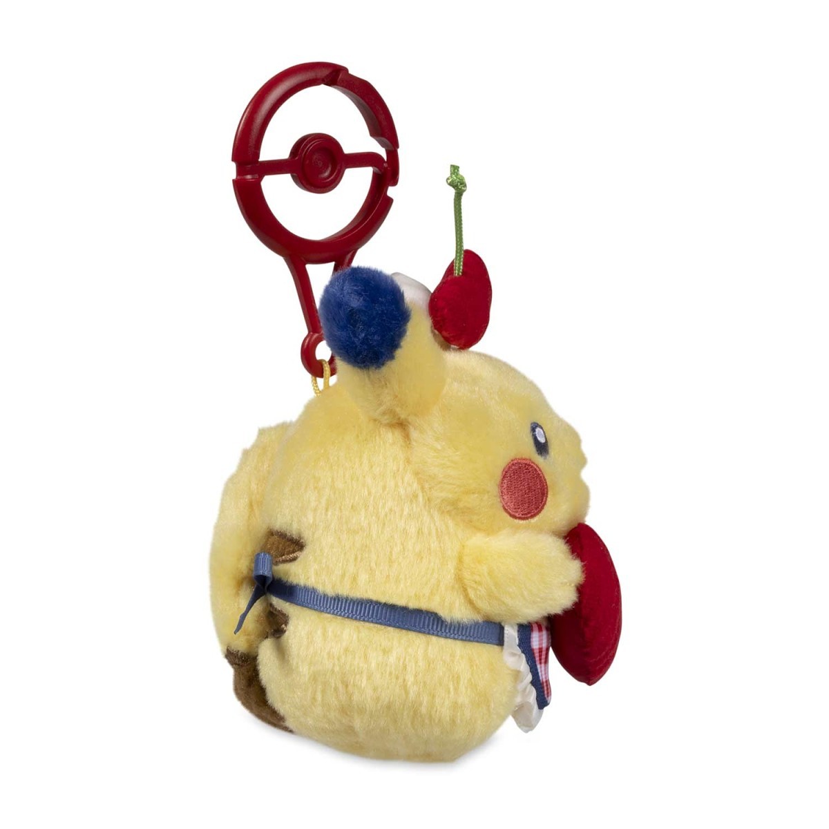 Pikachu with Heart Sweetheart Diner Plush Key Chain