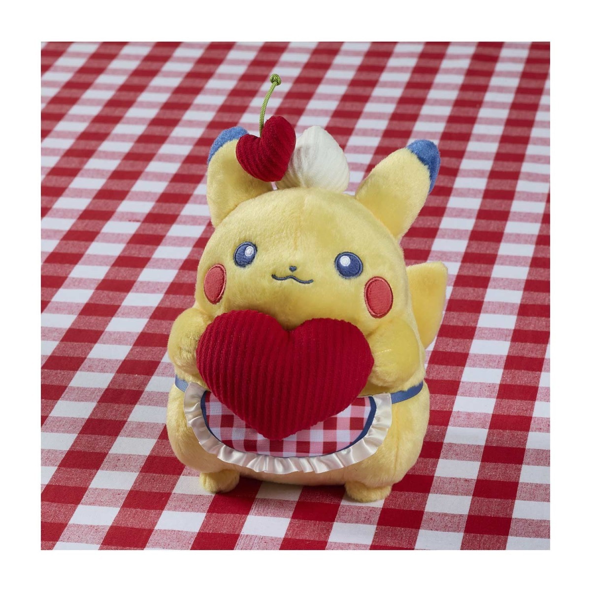 Pikachu Sweetheart Diner Plush - 6 ¼ In. | Pokémon Center