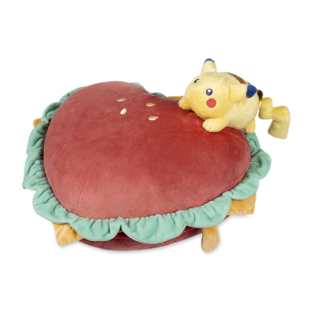 Pikachu Sweetheart Diner Plush Cushion - 6 ¼ In. | Pokémon