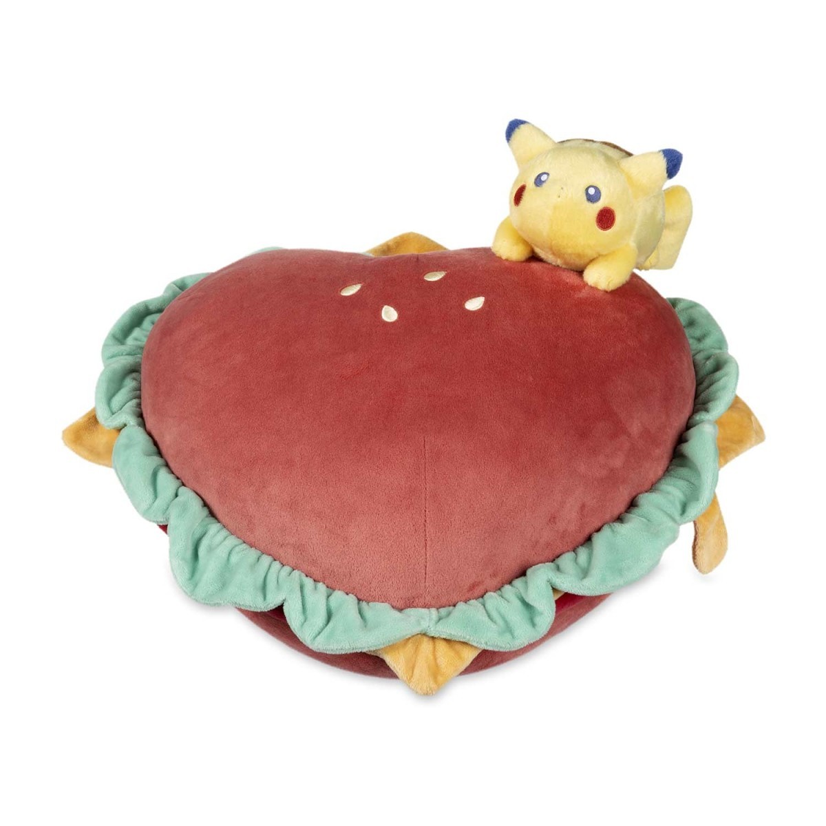 クッション PIKACHU DINER Pikachu Sweetheart Diner Plush Cushion - 6 ¼ In. | Pokémon