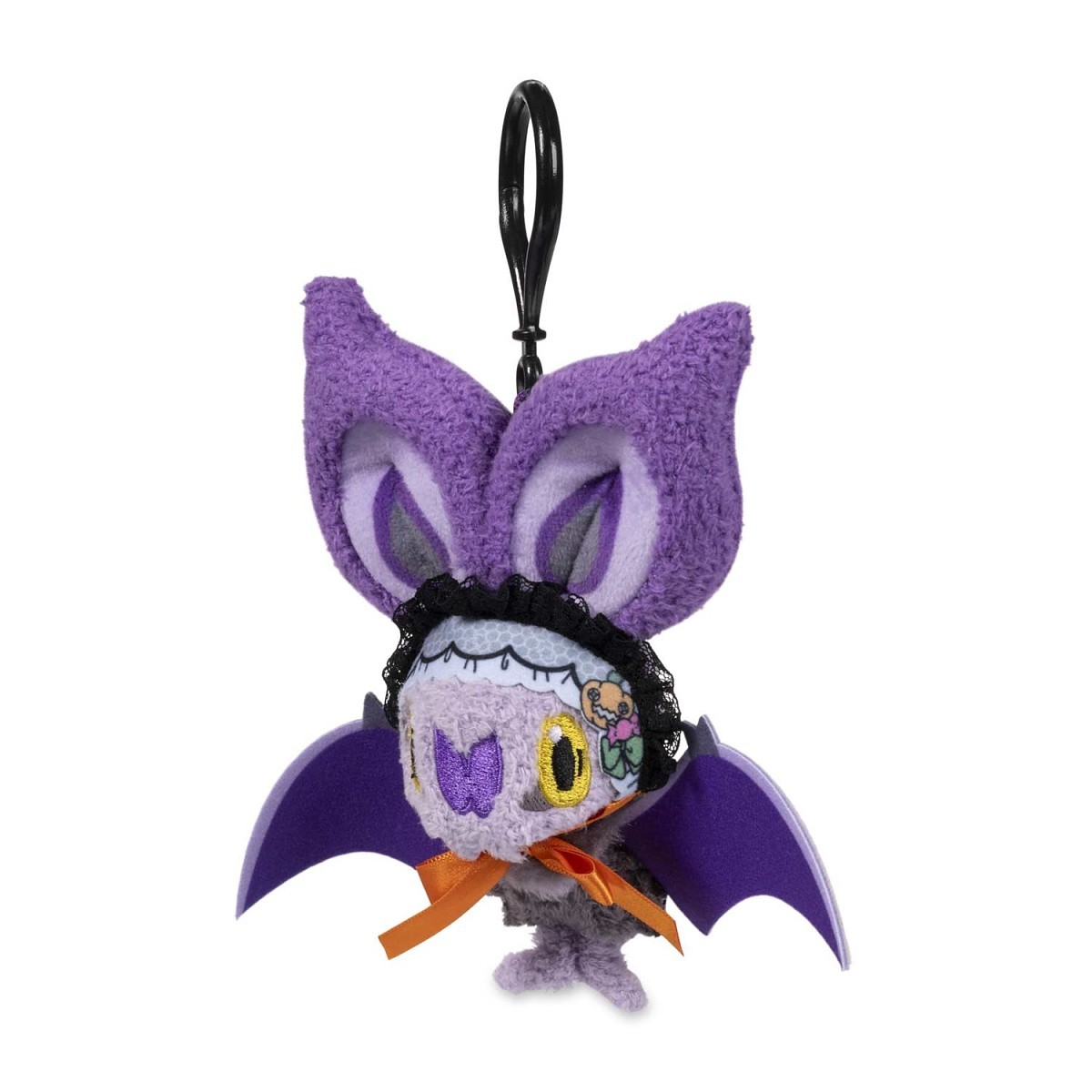 Noibat Halloween Ghost Chateau Poké Plush Key Chain