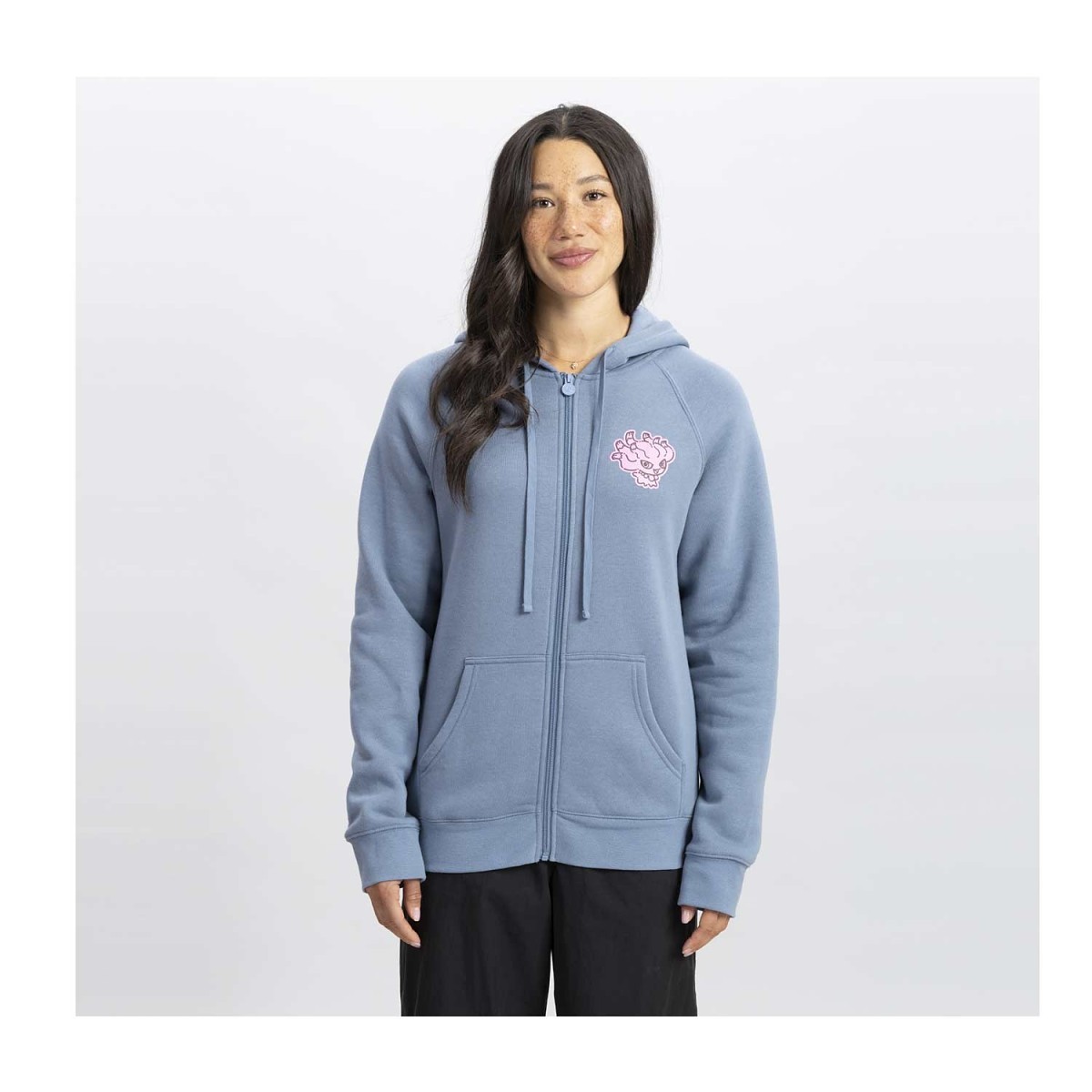 Misdreavus Charming & Ghostly Zip-Up Hoodie - Adult | Pokémon