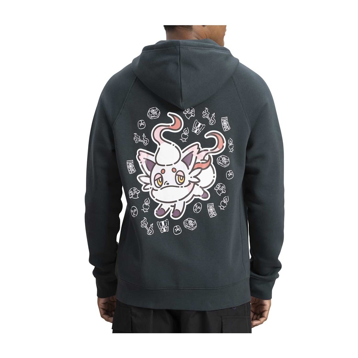 Hisuian Zorua Charming & Ghostly Zip-Up Hoodie - Adult | Pokémon