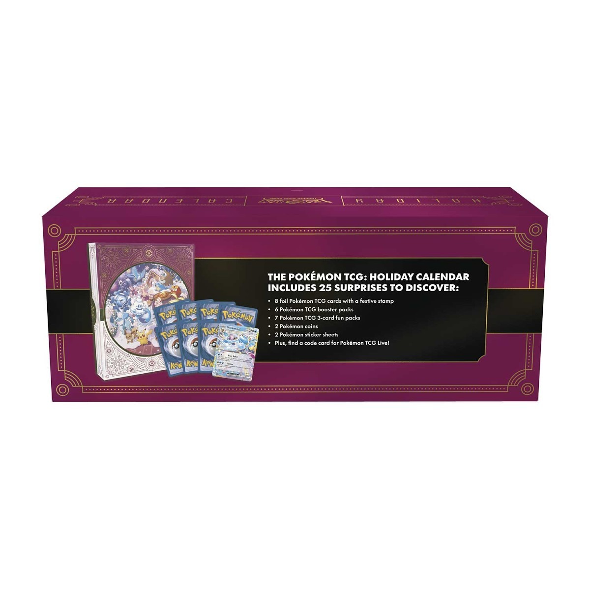 Pokémon TCG: Holiday Calendar (Glaceon, Crabominable, Articuno