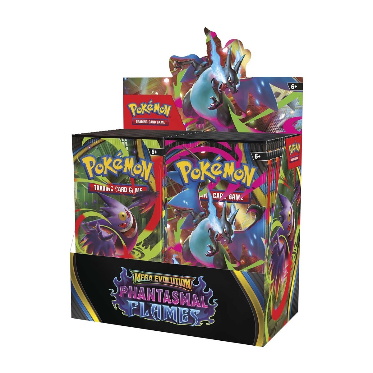 Pokémon TCG: Mega Evolution-Phantasmal Flames Booster Display Box (36 Packs) | Pokémon Center Official Site
