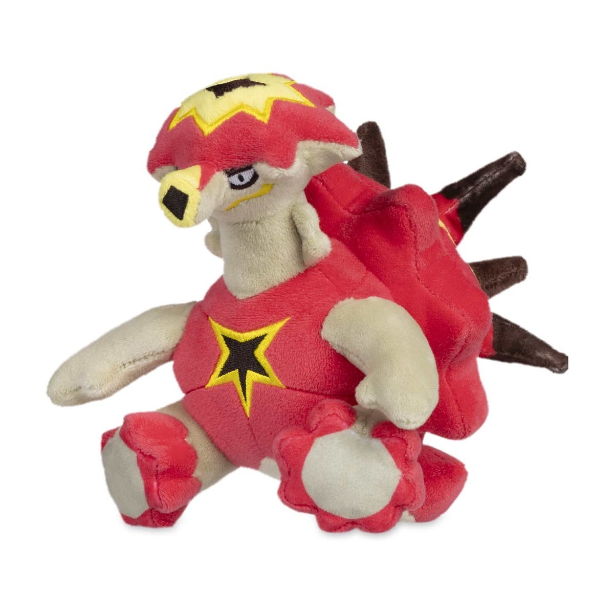 Turtonator Sitting Cuties Plush - 6 In. | Pokmon Center Official Site