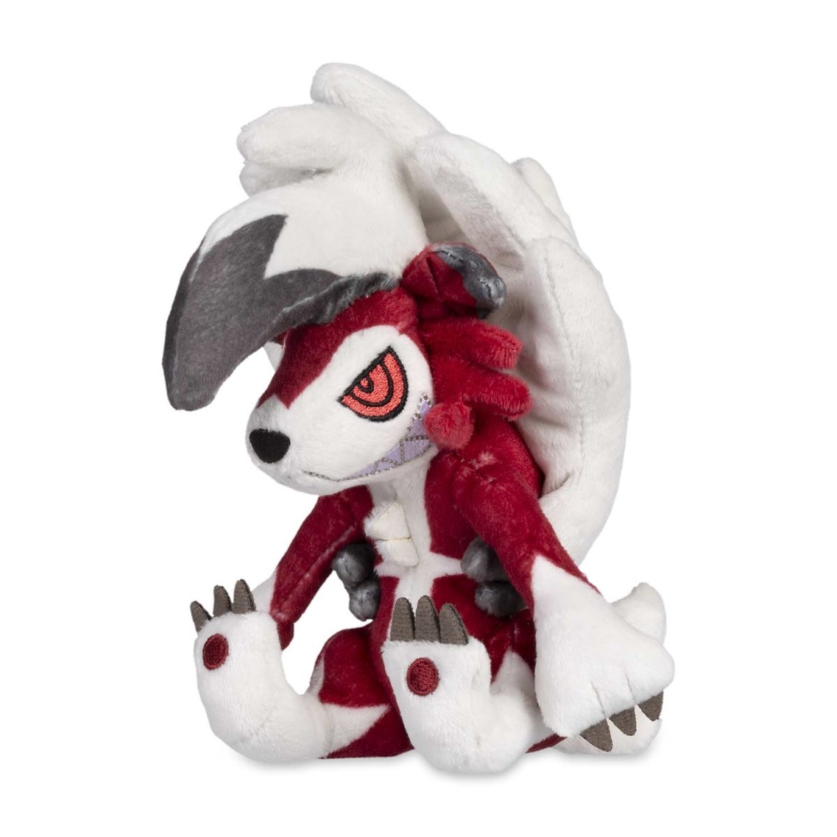 Lycanroc (Midnight Form) Sitting Cuties Plush - 6 ¼ In. | Pokémon