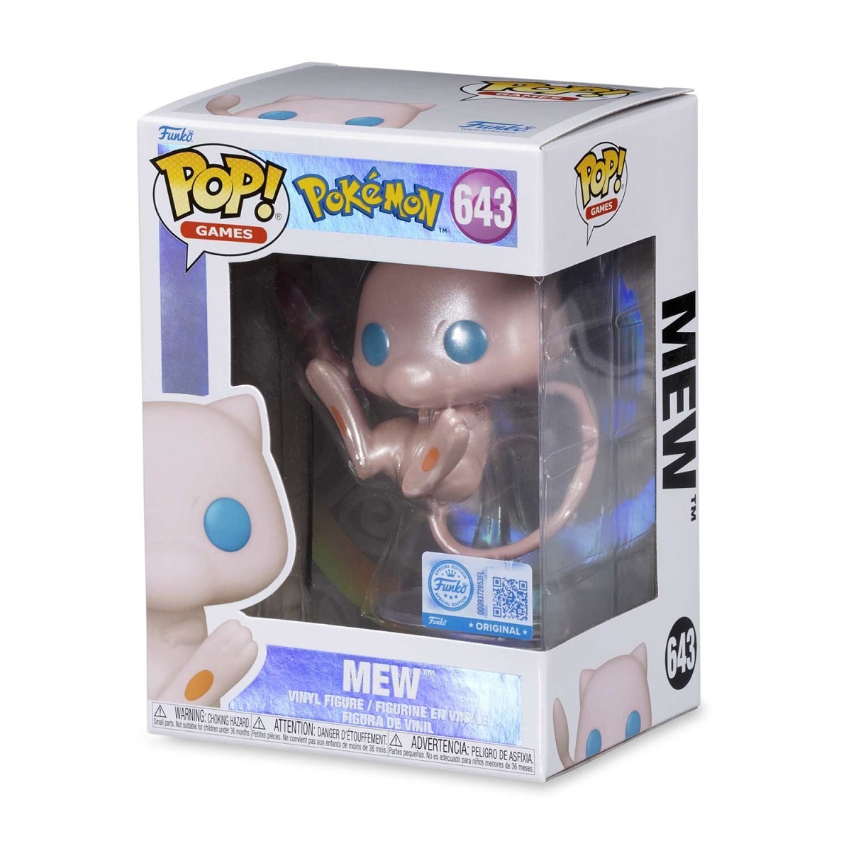 Mew Pearlescent Pop! Vinyl Figure by Funko | Pokémon Center