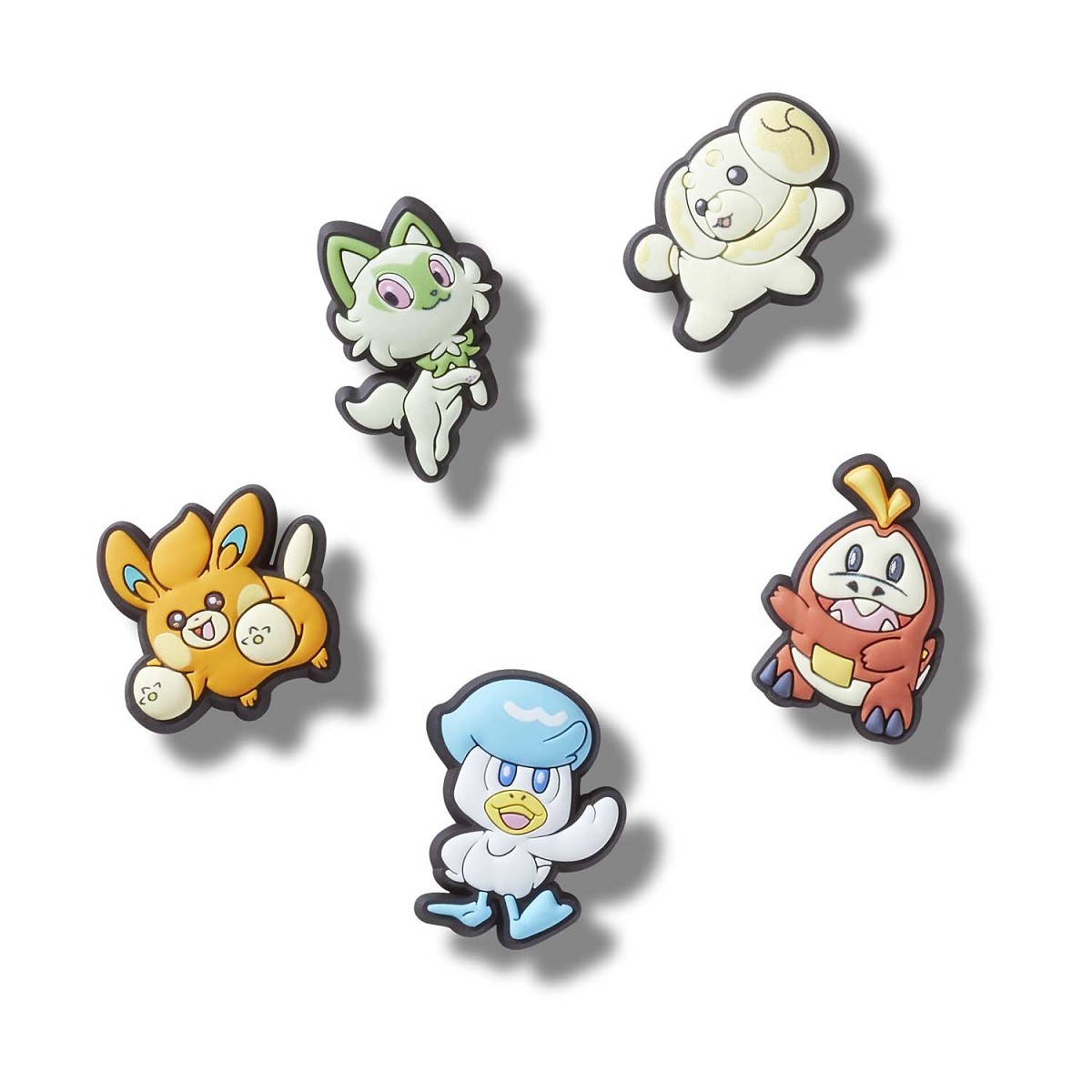 Paldea Pokémon Jibbitz Shoe Charms by Crocs (5-Pack