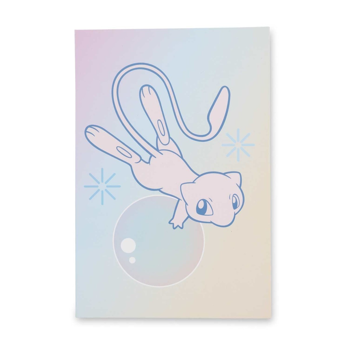 Bubbly Mew Blank Greeting Cards (10-Pack) | Pokmon Center Official Site