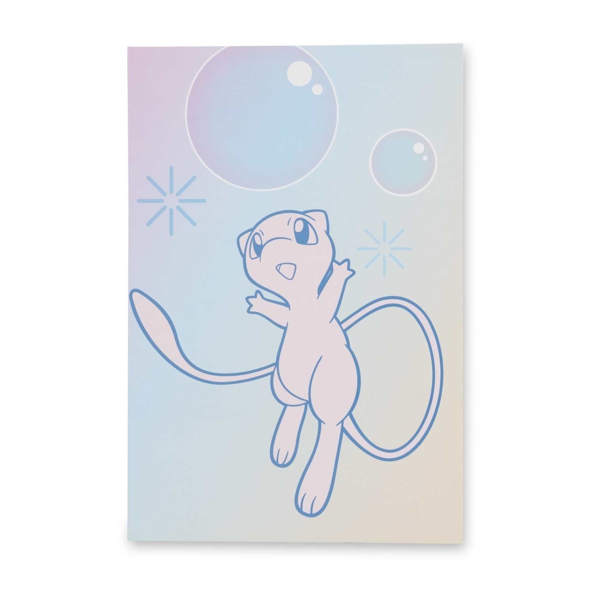 Bubbly Mew Blank Greeting Cards (10-Pack) | Pokmon Center Official Site