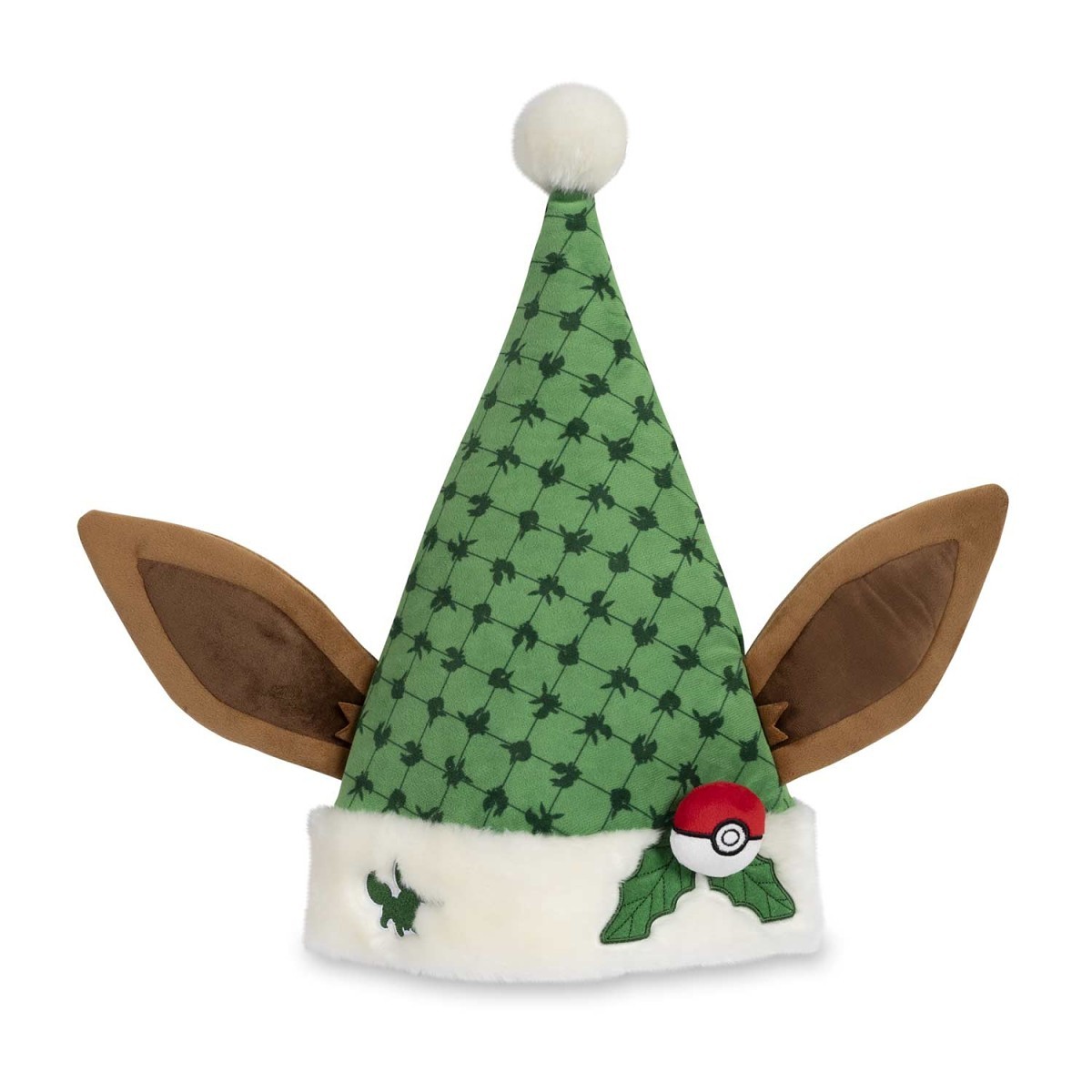 Eevee Pokémon Holiday Plush Hat (One Size-Adult)