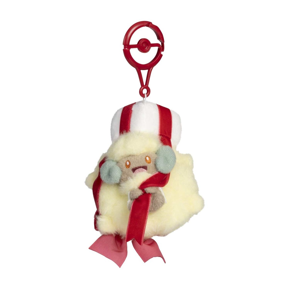 Whimsicott Pokémon Holiday Wishes Plush Key Chain | Pokémon Center