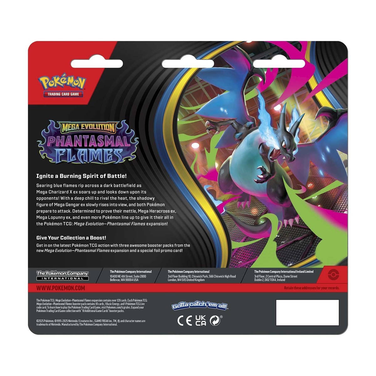 Pokmon TCG: Mega Evolution-Phantasmal Flames 3 Booster Packs & Weavile  Promo Card | Pokmon Center Official Site