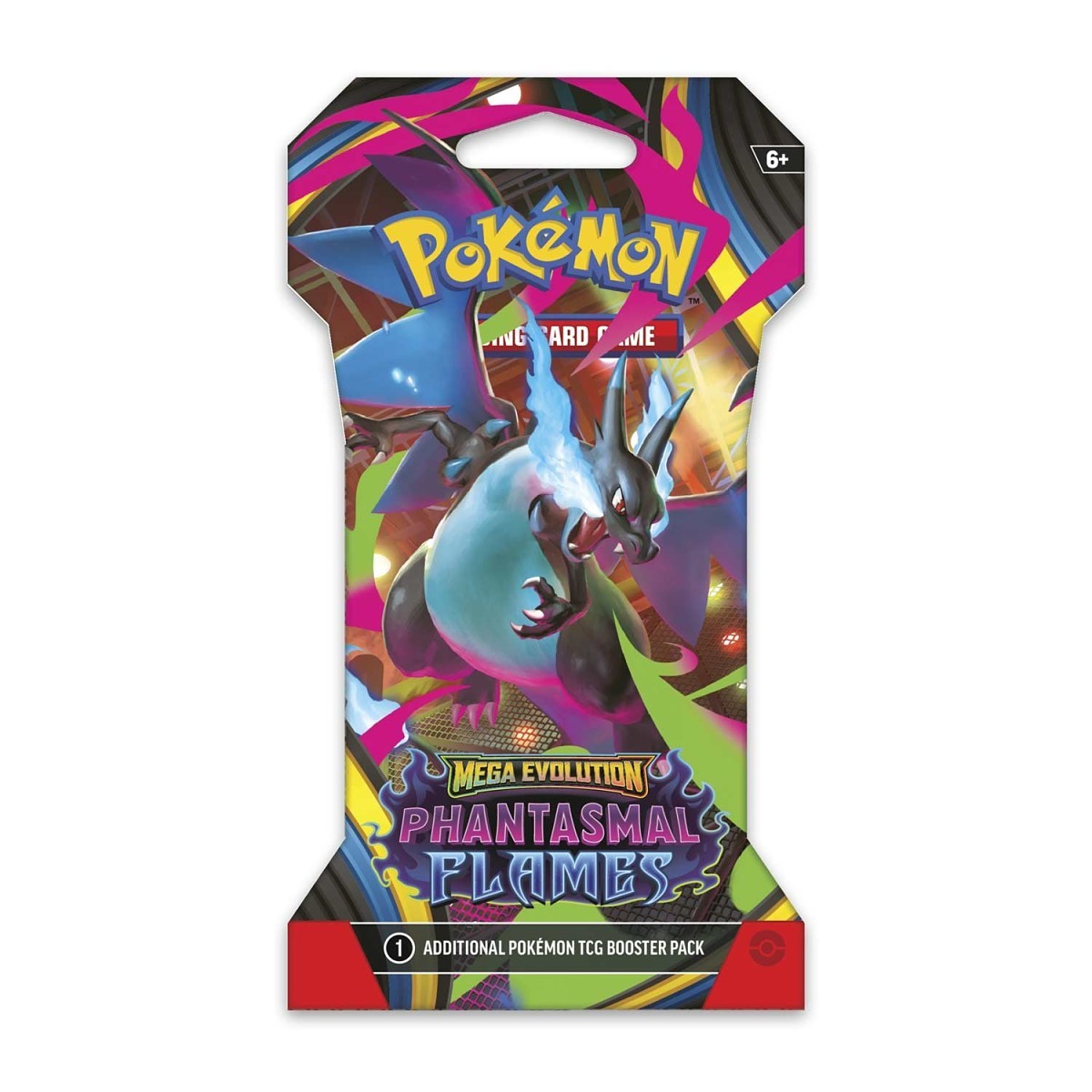 Pokémon TCG: Mega Evolution-Phantasmal Flames Sleeved Booster Pack