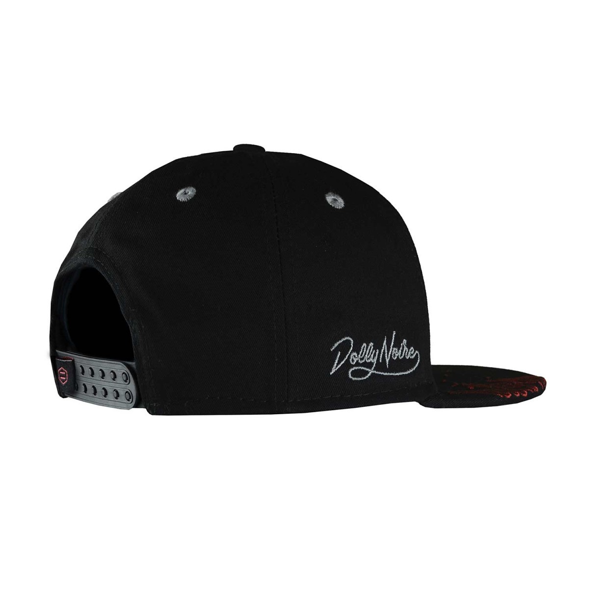 Pokémon × Dolly Noire: Groudon Black Snapback Hat (One Size-Adult