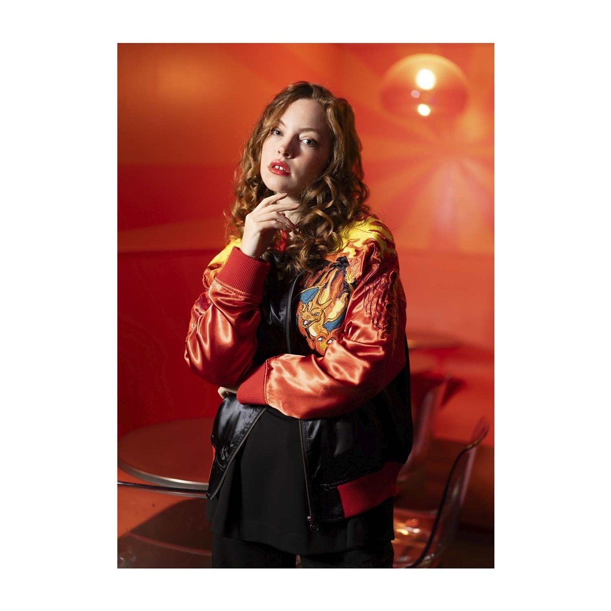 char　ChristopherKane ジャケット Charizard Souvenir Jacket - Adult | Pokémon Center Official Site