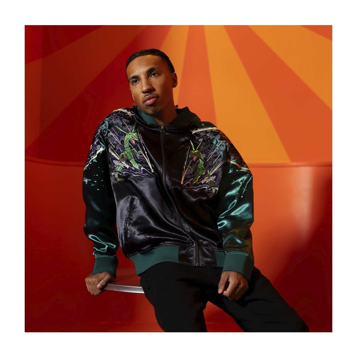 Rayquaza Souvenir Jacket - Adult | Pokémon Center Canada Official Site