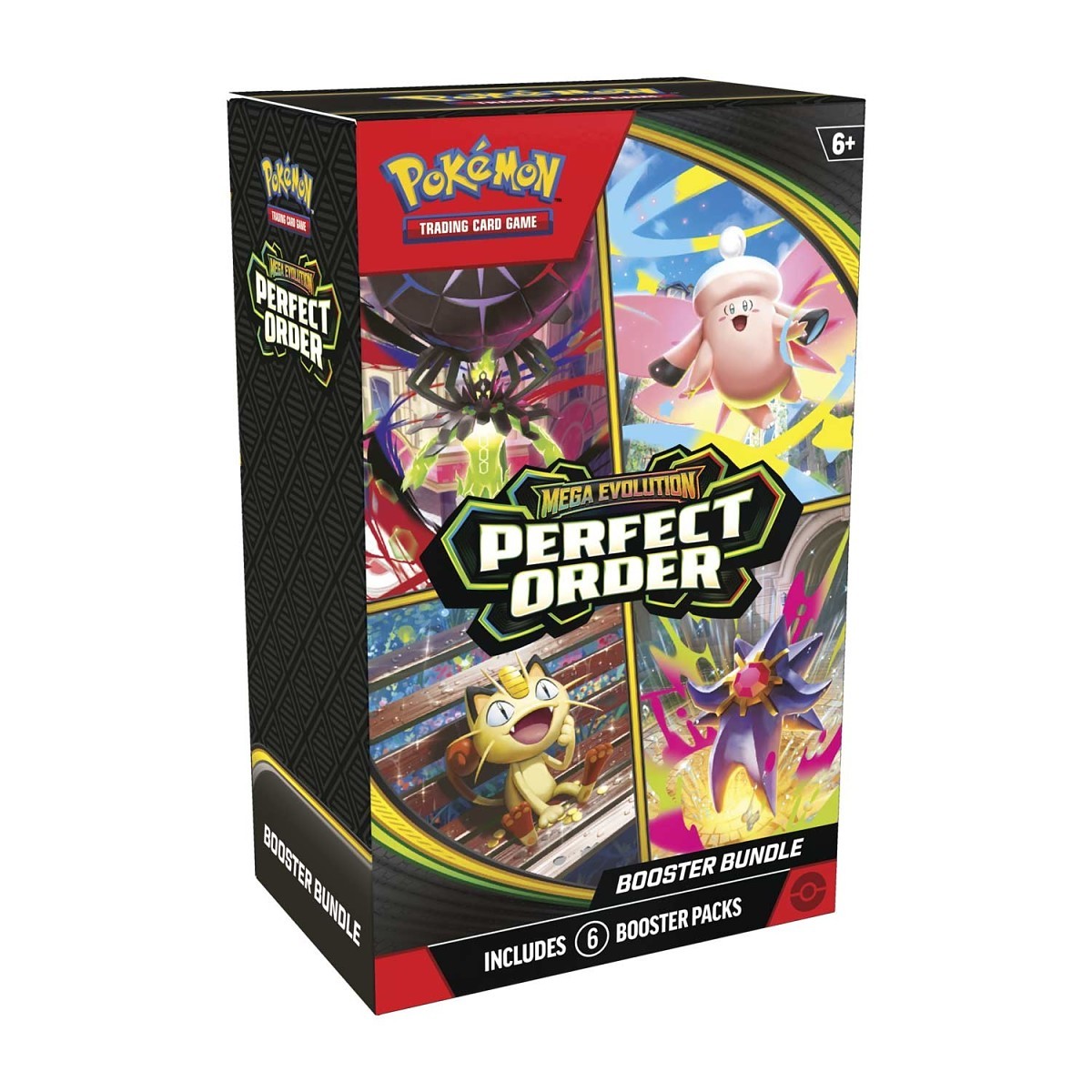 Pok mon TCG Mega Evolution Perfect Order Booster Bundle 6 Packs Pok mon TCG Mega Evolution Perfect Order Booster Bundle 6 Packs