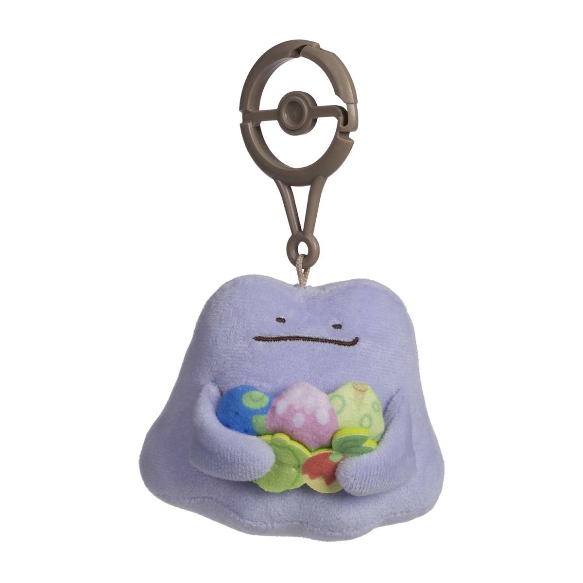 Ditto (Bold) Pokémon Natures Plush Key Chain | Pokémon Center UK