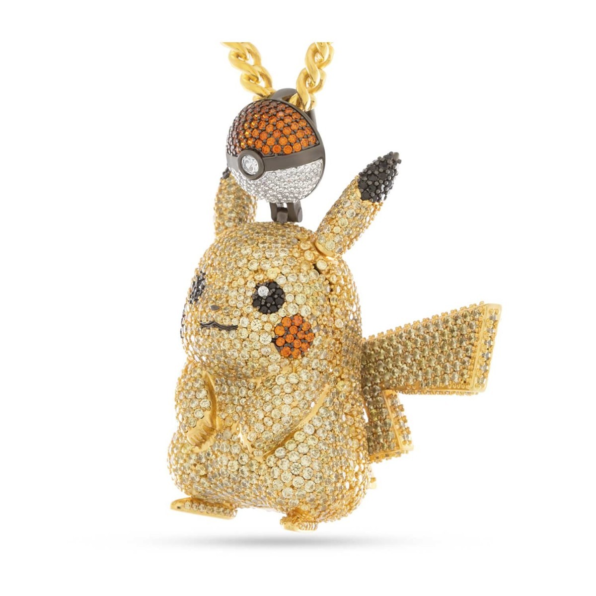 ネックレス　pika様 Pikachu 3D Necklace by King Ice | Pokémon Center Official Site