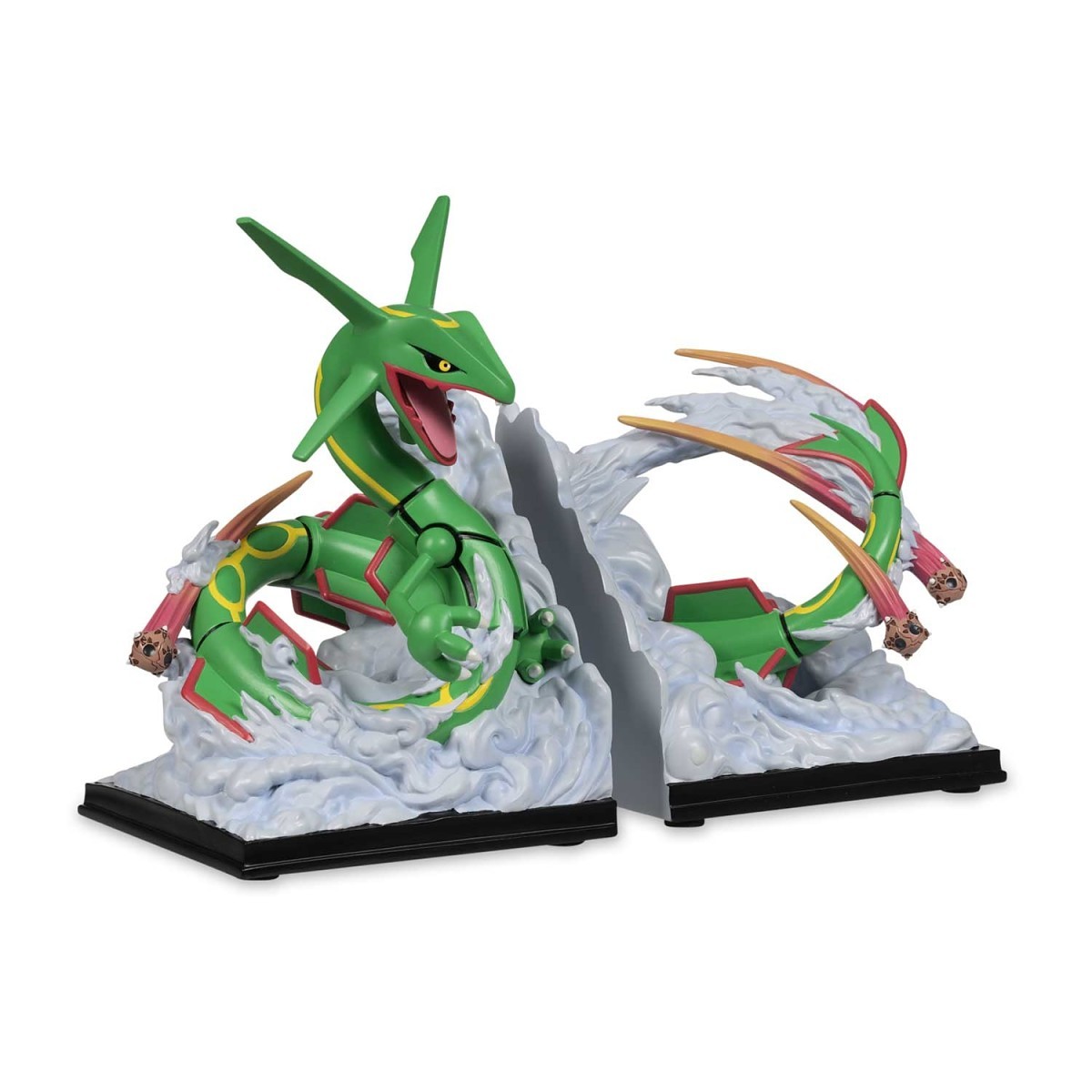 レイキャビク　ミニチュア Rayquaza & Minior Bookends (2-Piece) | Pokémon Center Canada