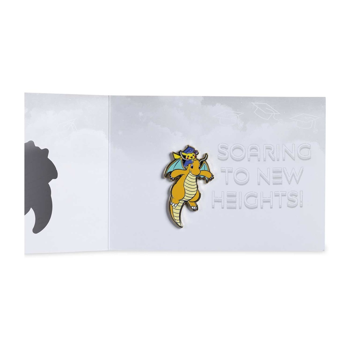 pokemon graduation card Pokmon Graduation: Pikachu & Dragonite Pin & Greeting Card