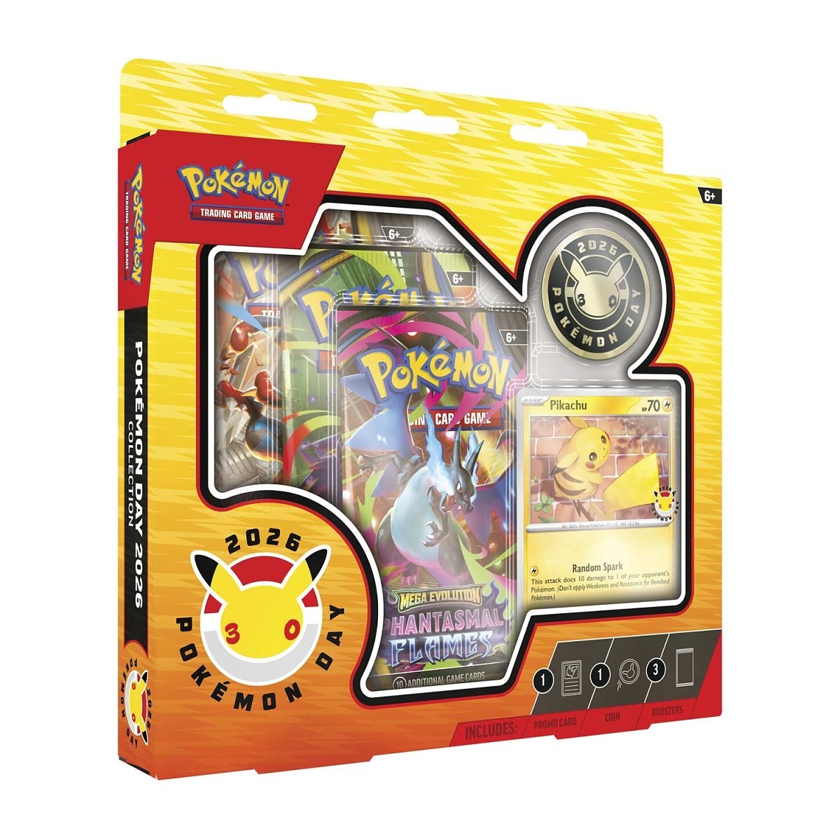 thumbnail image 2 of Pokémon TCG: Pokémon Day 2026 Collection – PREORDER, Factory Sealed Box 2 of 6
