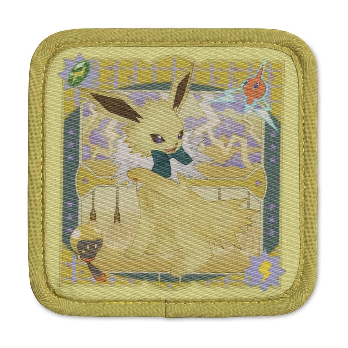 Eevee Collection: Jolteon Fabric Coaster | Pokémon Center Official
