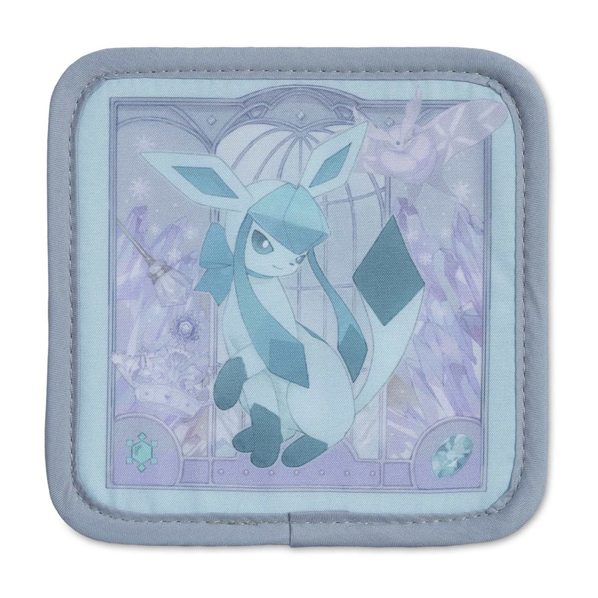 Eevee Collection: Glaceon Fabric Coaster | Pokémon Center Official