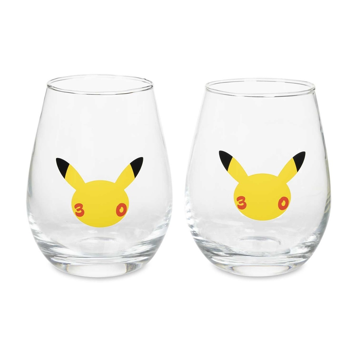 Pokémon 30th Celebration Stemless Glasses (2-Pack) | Pokémon