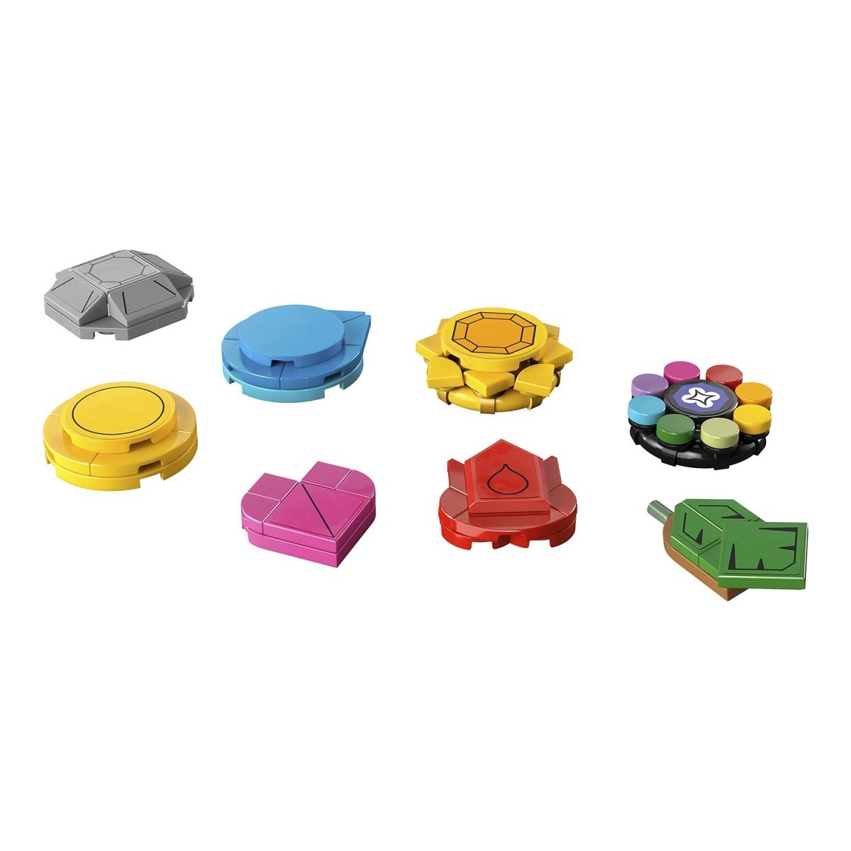 LEGO® Pokémon™ Kanto Region Badge Collection | Pokémon Center
