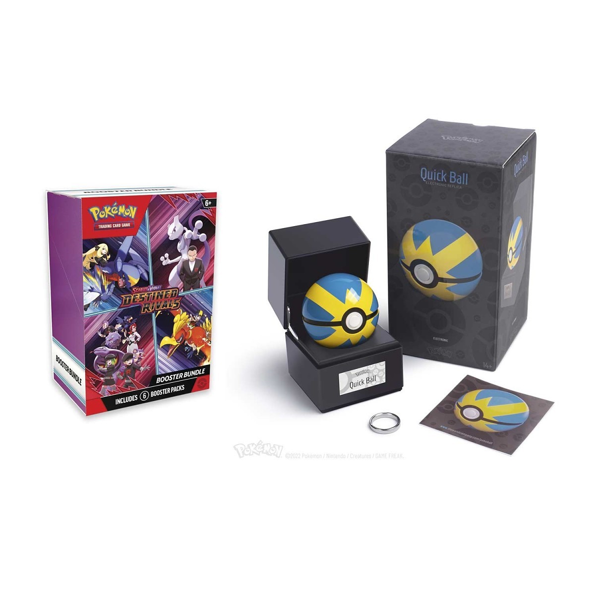 booster box destined rival Pokémon TCG: Scarlet & Violet—Destined Rivals Elite Trainer Box (1 Full-Art  Promo Card, 9 Boosters & Premium Accessories) : Amazon.co.uk: Toys & Games main image 0