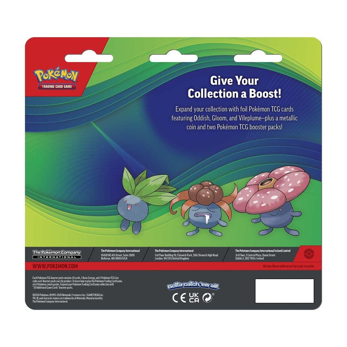 gloom pokemon cards Pokemon TCG: 4 Booster Packs 40 Cards Total main image 1