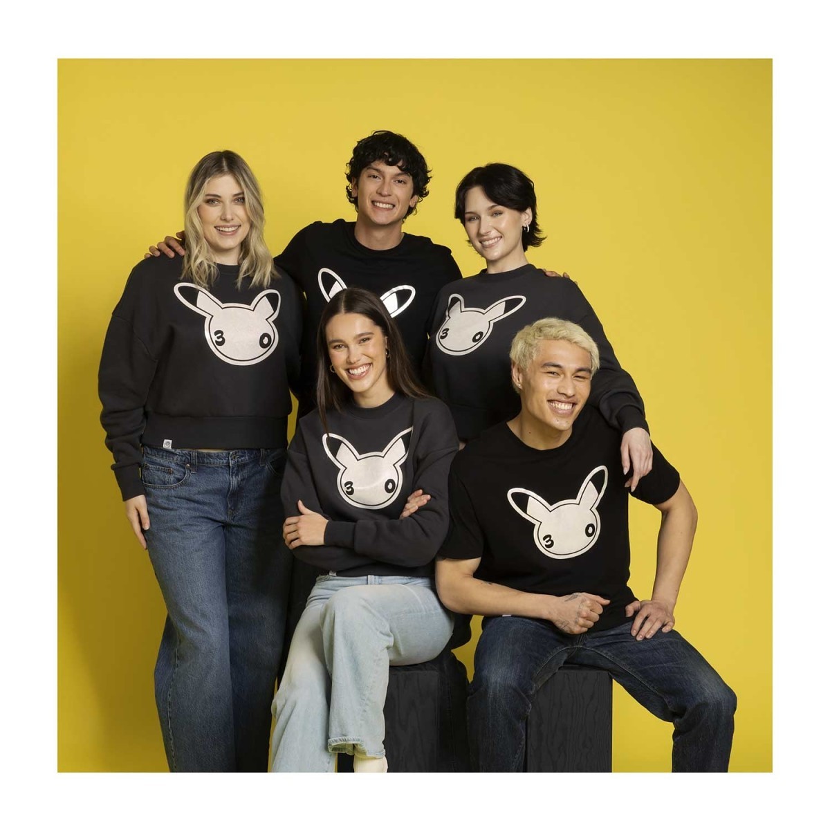 Pokémon 30th Celebration Black T-Shirt - Adult | Pokémon Center
