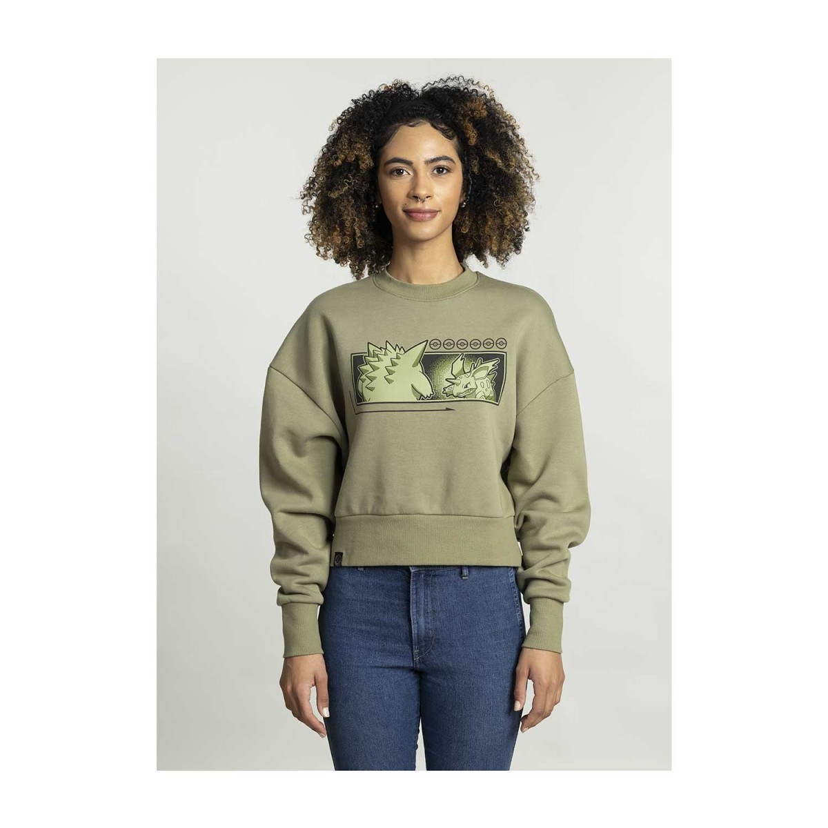 Opening Scene Crop Sweatshirt - Adult | Pokémon Center Official Site