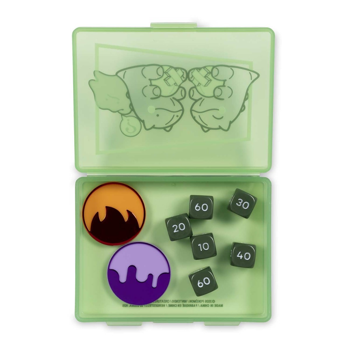 Pokmon TCG: Substitute Damage-Counter Dice & Condition Markers Set
