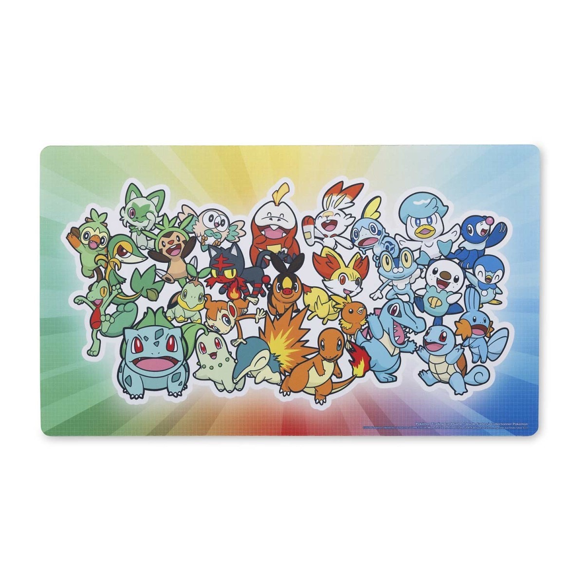 ポケモンカードゲーム プレイマット FIRST PARTNER POWER Pokémon TCG: First Partner Power Playmat | Pokémon Center Official