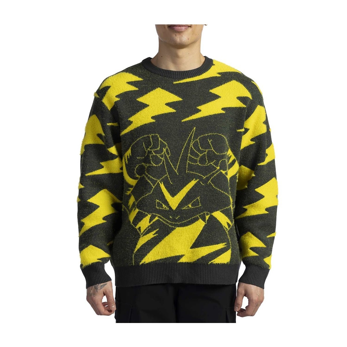 FRAGMent×POKÉMON ニットLsize Pokémon × JimmyPaul by Difuzed: Electabuzz Knit Sweater - Adult
