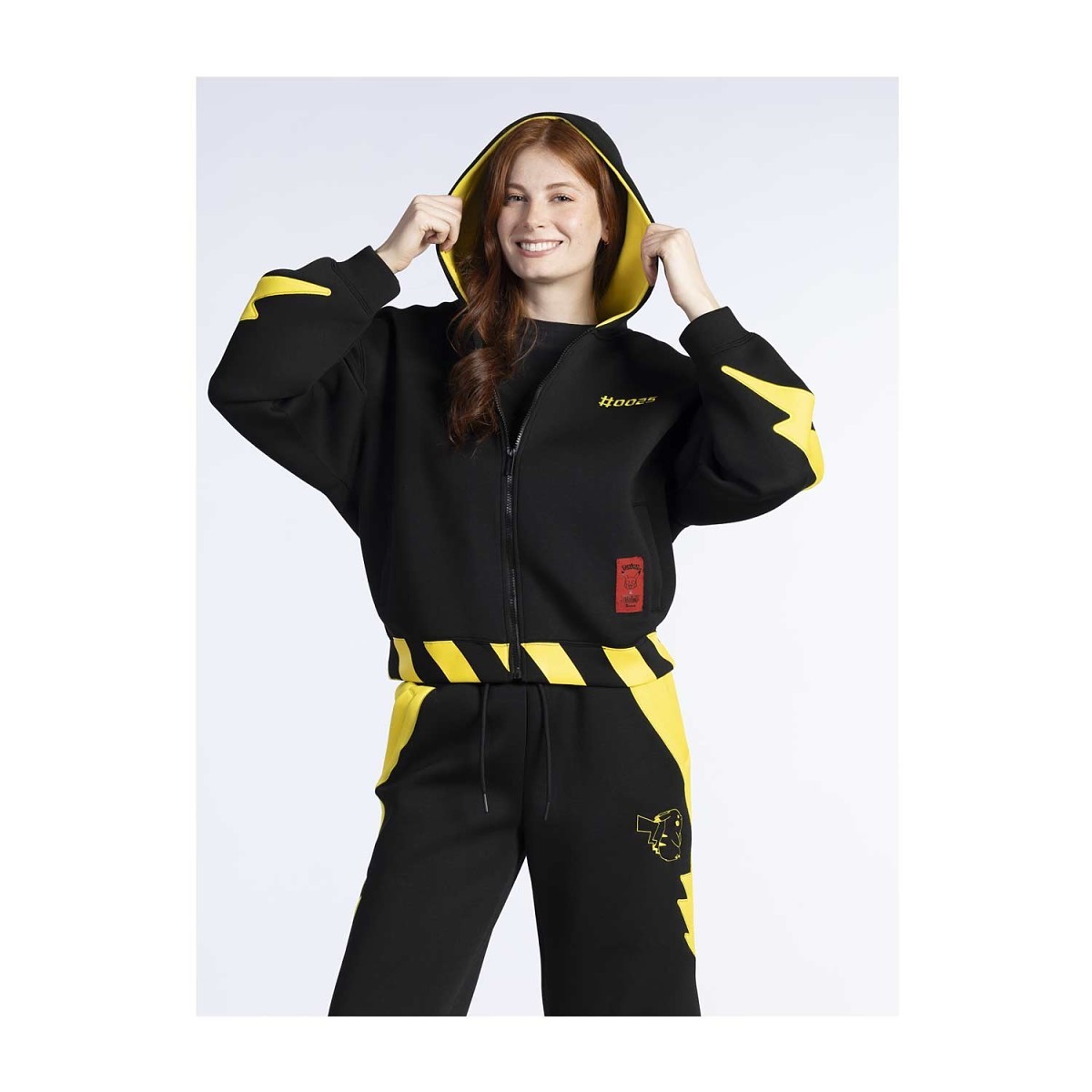 Pokémon × JimmyPaul by Difuzed: Pikachu Workwear Crop Hoodie