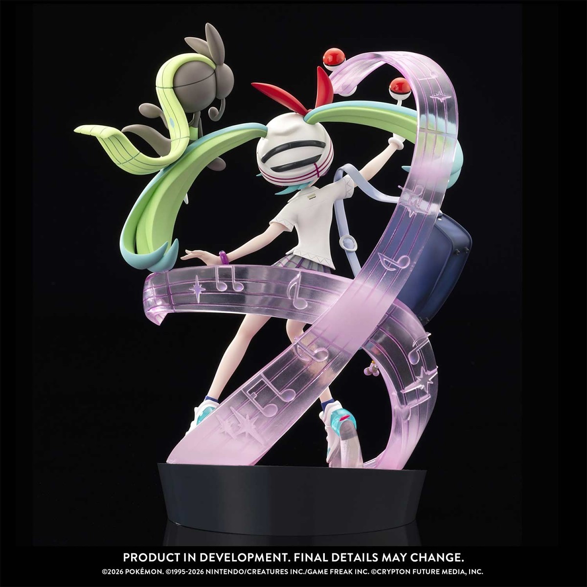 Kotobukiya Hatsune Miku (Psychic) & Meloetta Figure | Pokémon