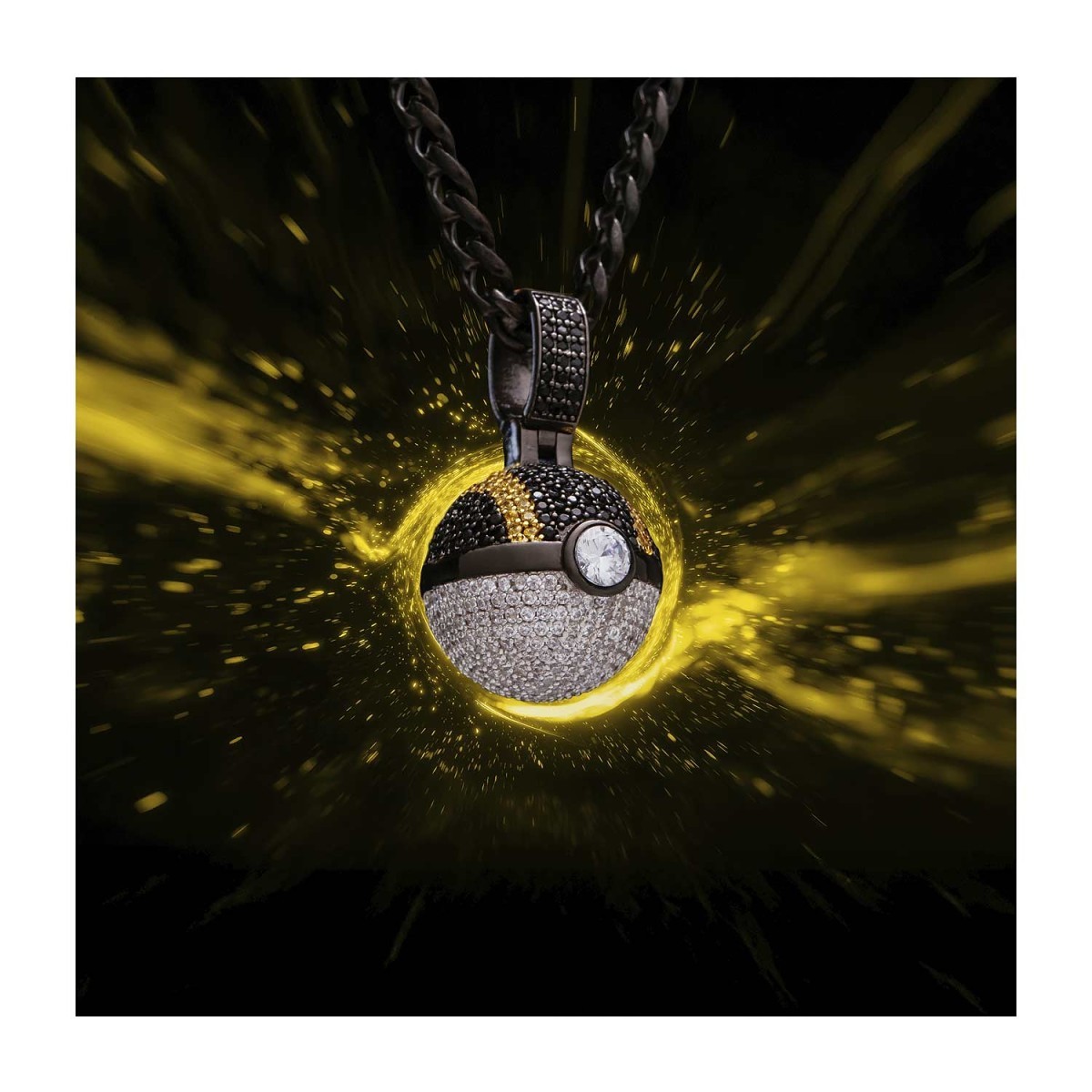 Ultra Ball Necklace by King Ice | Pokémon Center Official Site