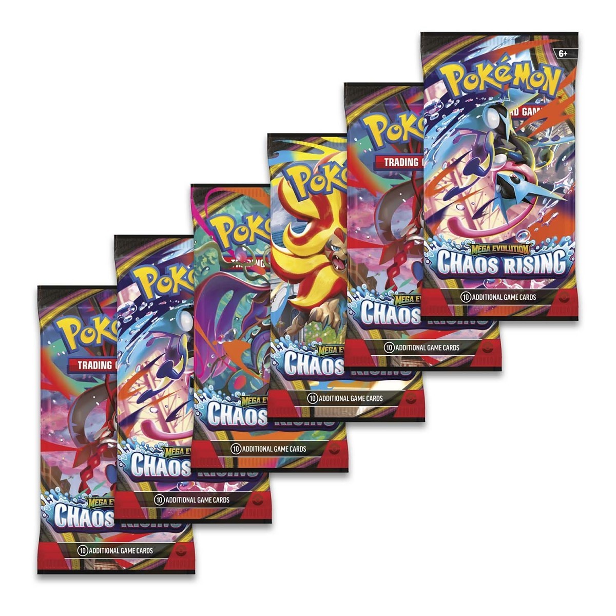 Pokémon TCG: Mega Evolution-Chaos Rising Booster Bundle | Pokémon
