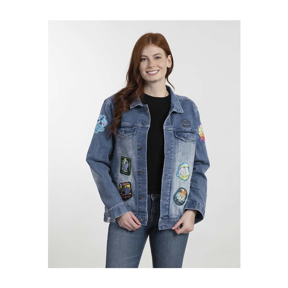 Explore Pokémon Denim Jacket - Adult | Pokémon Center Official Site