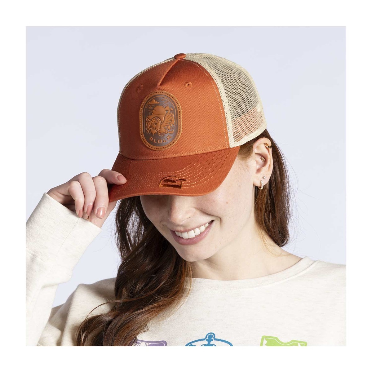 Official Alola Explore Pokmon Trucker Hat (One Size-Adult)